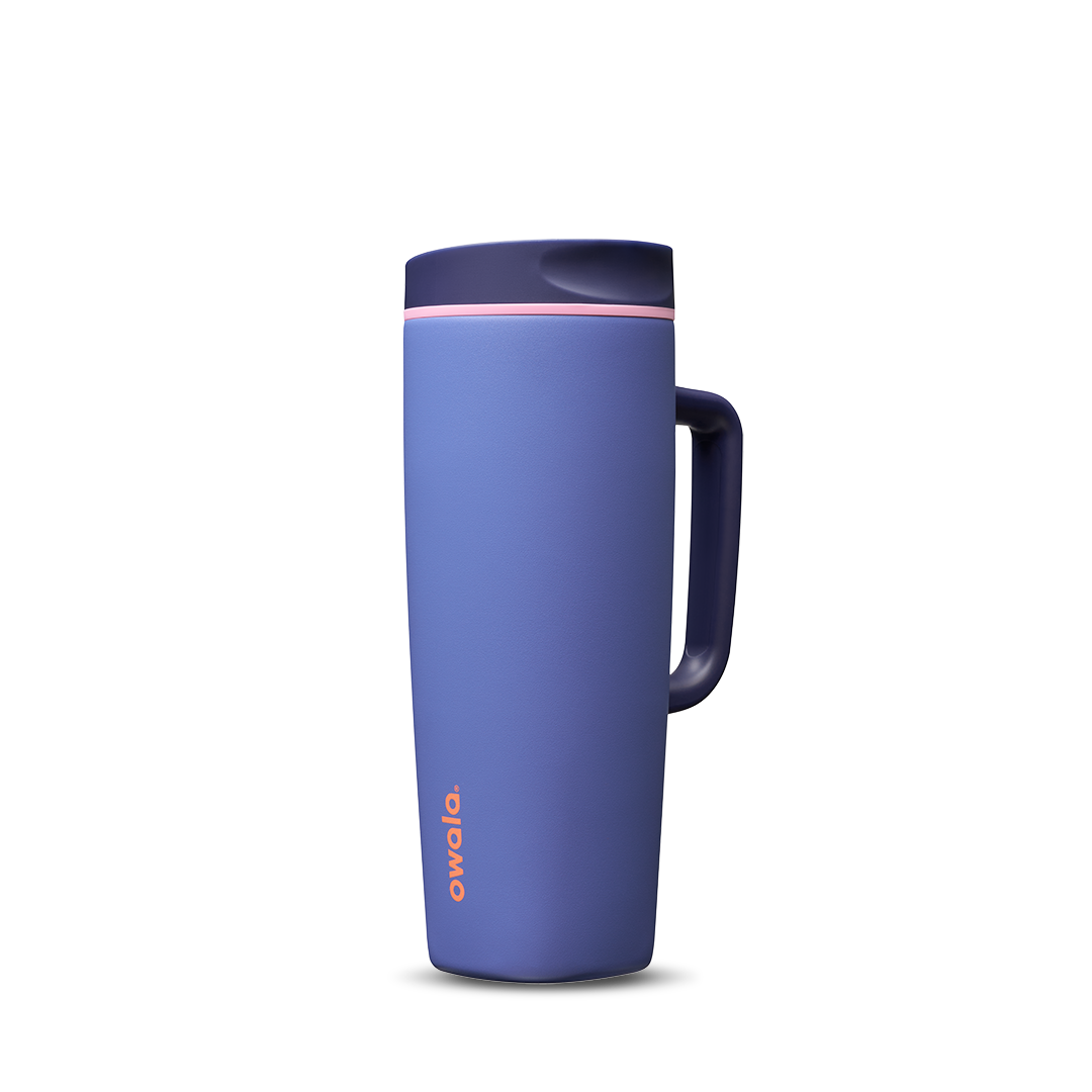 24Oz Blue Jay Stainless Steel Smoothsip Slider With Handle