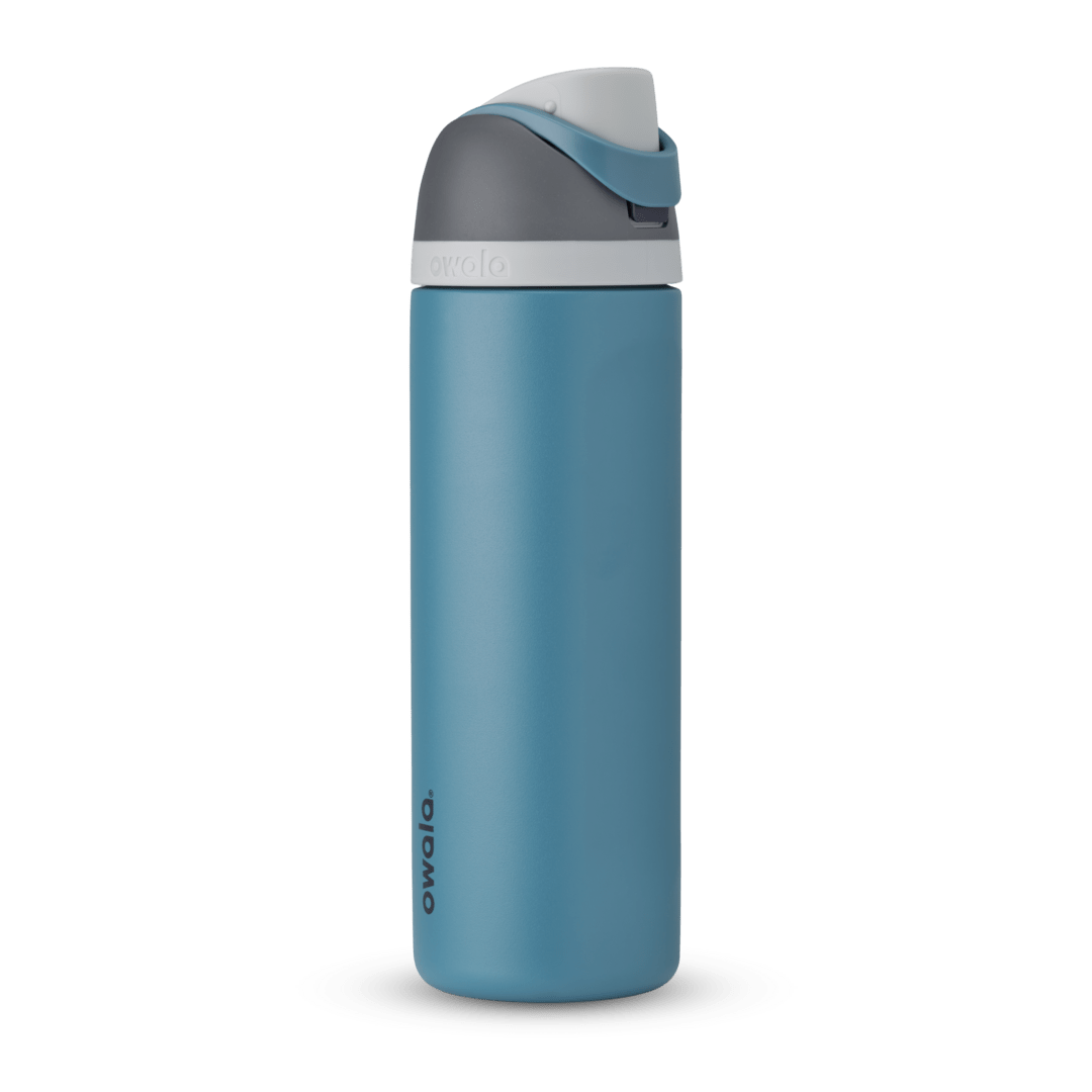 24Oz Blue Oasis Stainless Steel Freesip