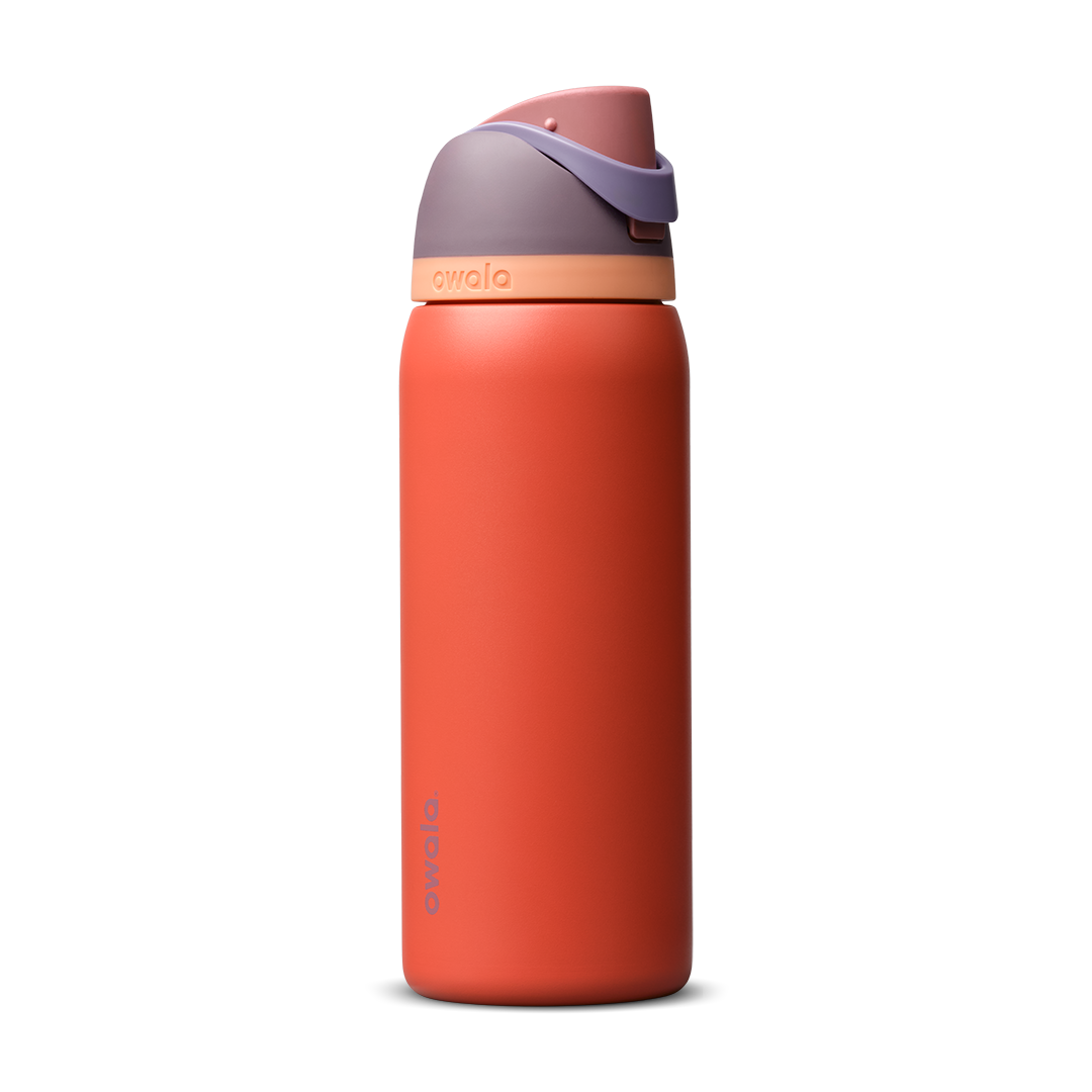32Oz Terracotta Sunset Stainless Steel Freesip